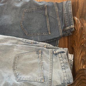 Two pairs of Rebecca Taylor La Vie jeans